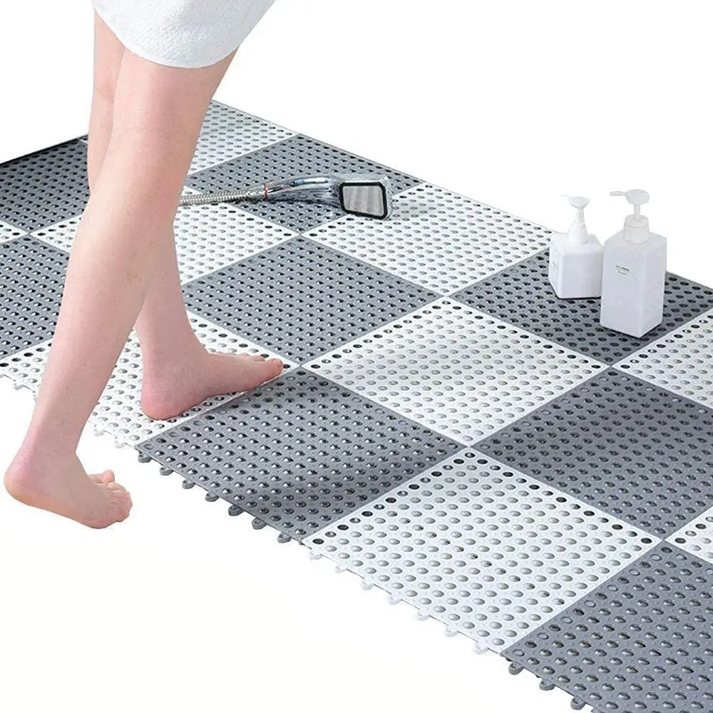 1 Piece Non-Slip PVC Bath Mat for Shower Room Non-Slip Splicing Floor Mat Rubber Bathmats With Drain Holes for Toilet Kitchen
1 Piece Non-Slip PVC Bath Mat for Shower Room Non-Slip Splicing Floor Mat Rubber Bathmats With Drain Holes for Toilet Kitchen