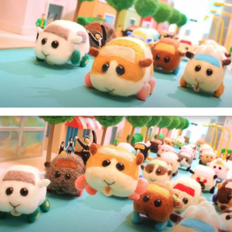 Wool Felt Poke PuIpuI Guinea Pig Cart Hamster Handmade Diy Material Bag Doll 1 Set
Wool Felt Poke PuIpuI Guinea Pig Cart Hamster Handmade Diy Material Bag Doll 1 Set