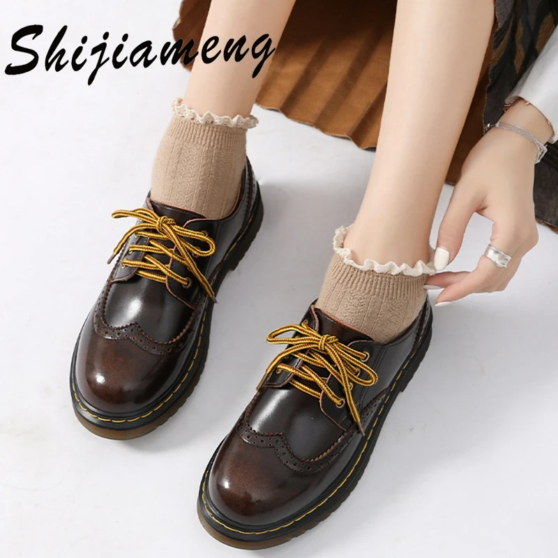 Genuine leather 2021 spring and autumn new British women's shoes Japanese small leather shoes female jk college style single 
Genuine leather 2021 spring and autumn new British women's shoes Japanese small leather shoes female jk college style single