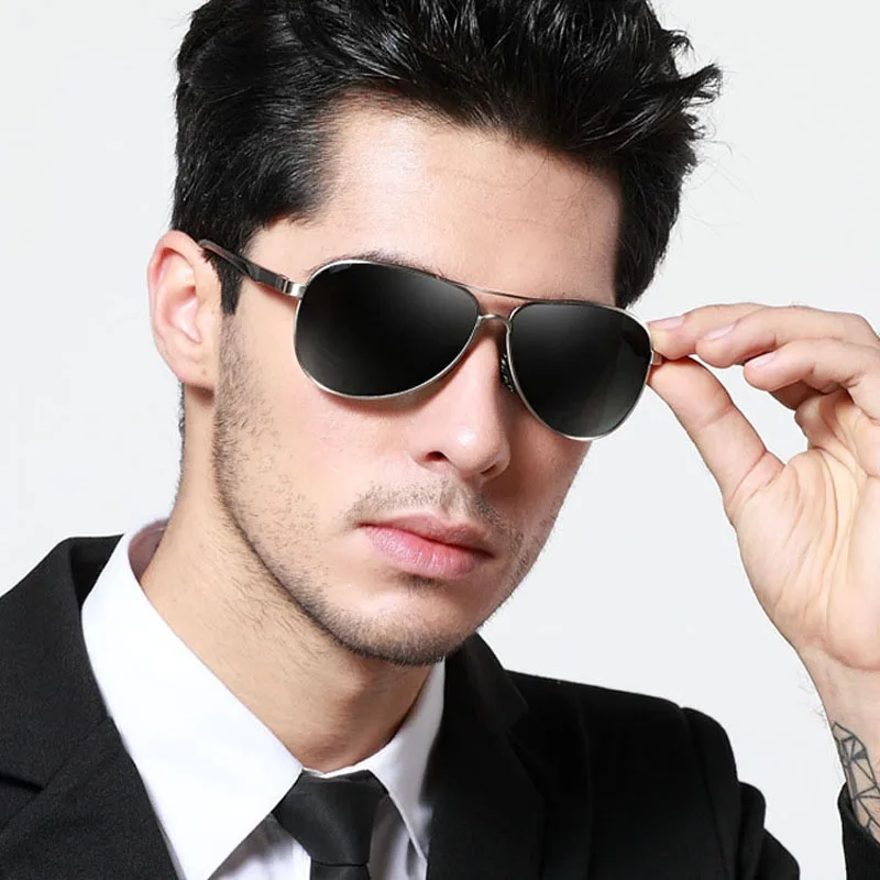 Polarized Sunglasses Men TAC Metal Sun Glasses Eyeglasses Fashion 
Polarized Sunglasses Men TAC Metal Sun Glasses Eyeglasses Fashion