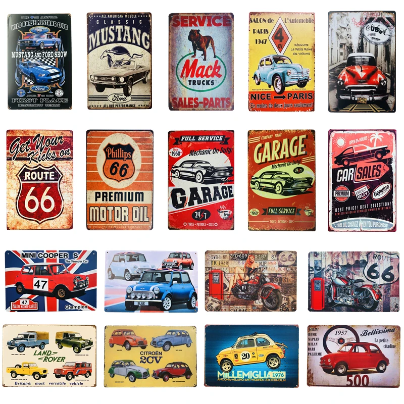 Metal Signs Mustang Motorcycles Car Motor Oil And Gasoline Garage Route 66 Art Poster Pub Bar Club Decor Wall Plaque
Metal Signs Mustang Motorcycles Car Motor Oil And Gasoline Garage Route 66 Art Poster Pub Bar Club Decor Wall Plaque