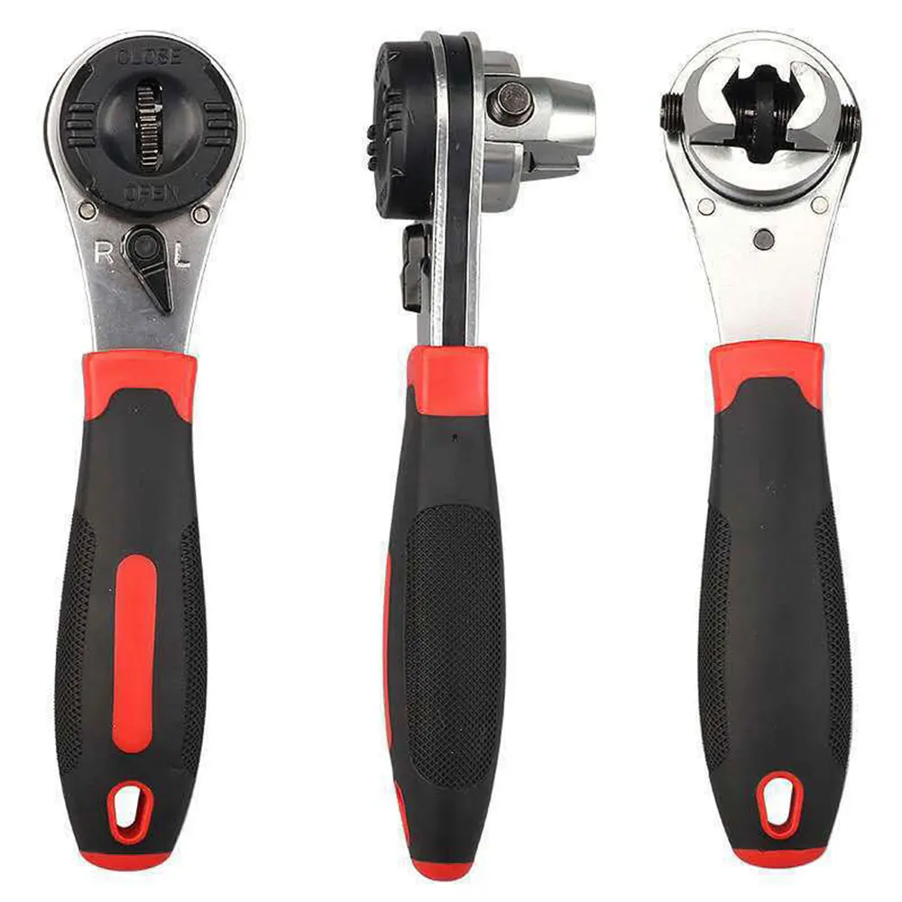 Adjustable Ratchet Wrench Universal Extension Torque Spanner 6-22mm Screw Non-Slip Anti-rust Socket Wrench Auto Repair Tool
Adjustable Ratchet Wrench Universal Extension Torque Spanner 6-22mm Screw Non-Slip Anti-rust Socket Wrench Auto Repair Tool