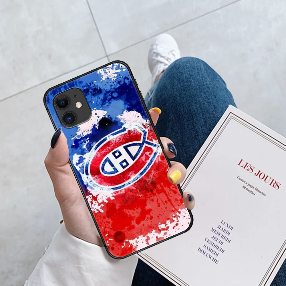 Montreal Ice Hockey Canadien Phone Case For Iphone 5 5S SE 2020 6 6S 7 8 Plus 11 12 Mini X XS XR Pro Max black Bumper Trend
Montreal Ice Hockey Canadien Phone Case For Iphone 5 5S SE 2020 6 6S 7 8 Plus 11 12 Mini X XS XR Pro Max black Bumper Trend