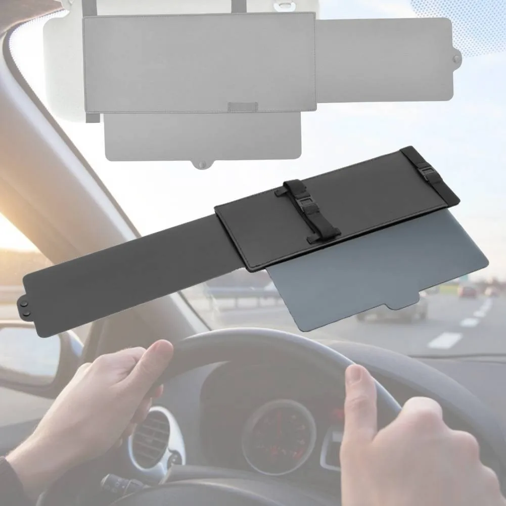 Car Sun Visor Extension Extender Shield Front Side Casement Shade Anti-Glare Truck Elastic Bands Shockproof Adjustable Sun Visor
Car Sun Visor Extension Extender Shield Front Side Casement Shade Anti-Glare Truck Elastic Bands Shockproof Adjustable Sun Visor