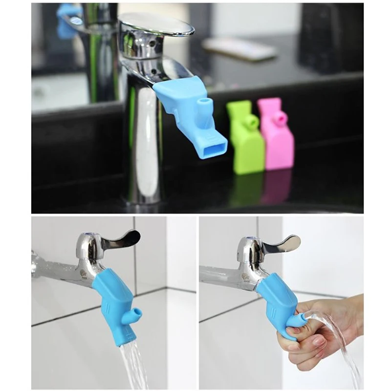 2Pcs New Creative Silicone Faucet Extender Toddler Kids Water Reach Faucet Rubber Hand Washing Bathroom Accessorie Kitchen Tools
2Pcs New Creative Silicone Faucet Extender Toddler Kids Water Reach Faucet Rubber Hand Washing Bathroom Accessorie Kitchen Tools