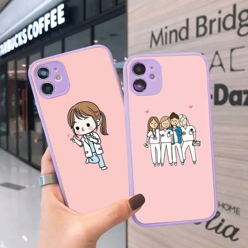 Medicine Doctor Nurse Phone Case Matte Transparent for iPhone 7 8 11 12 s mini pro X XS XR MAX Plus cover funda
Medicine Doctor Nurse Phone Case Matte Transparent for iPhone 7 8 11 12 s mini pro X XS XR MAX Plus cover funda