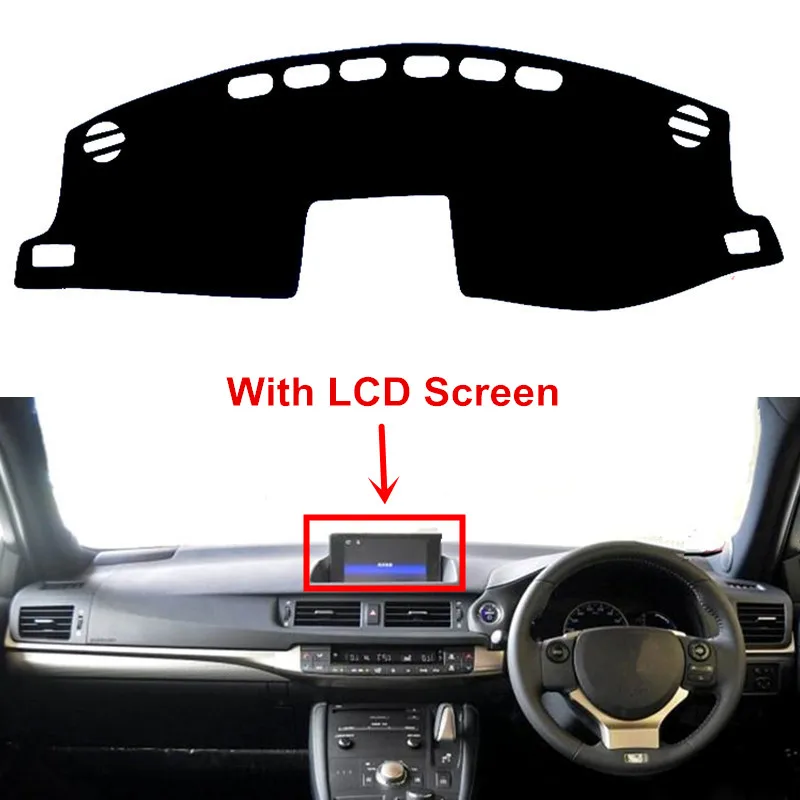 For Lexus CT200h F Sport 2011-2018 2019 DashMat Dash Dashboard Cover Mat Pad Sun Shade Instrument Carpet Car Styling Accessories
For Lexus CT200h F Sport 2011-2018 2019 DashMat Dash Dashboard Cover Mat Pad Sun Shade Instrument Carpet Car Styling Accessories