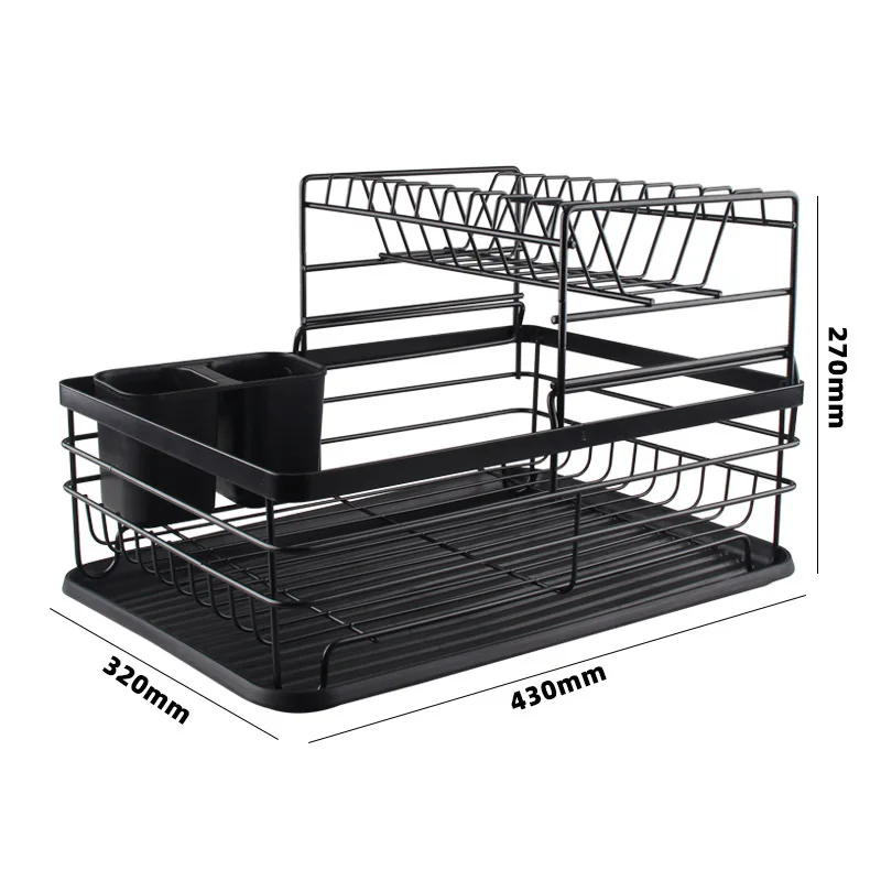 Multifunctional Kitchen Shelves Folding Drain Rack Double Dish Rack Tableware Dish Rack Double Dish Storage Rack
Multifunctional Kitchen Shelves Folding Drain Rack Double Dish Rack Tableware Dish Rack Double Dish Storage Rack