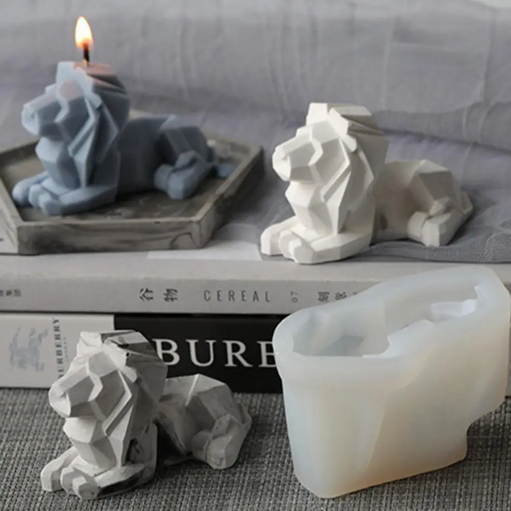 1 Set Lion Stencil Mold Nice-looking Art Decorative Candle Making Mould DIY Handmade Silicone Mold for Home
1 Set Lion Stencil Mold Nice-looking Art Decorative Candle Making Mould DIY Handmade Silicone Mold for Home