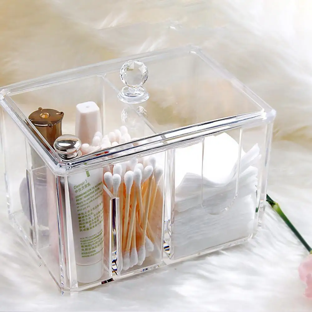 Transparent Acrylic Storage Box Desktop Cosmetic Storage Box Dustproof Makeup Brush Makeup Tools Storage Bucket Women Gifts
Transparent Acrylic Storage Box Desktop Cosmetic Storage Box Dustproof Makeup Brush Makeup Tools Storage Bucket Women Gifts