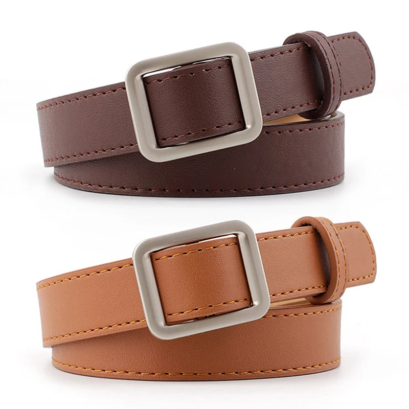 1pc Waist Strap Belt Black Brown High Quality Women Square Buckle Belts Faux Leather Ladies Female Belts For Jeans
1pc Waist Strap Belt Black Brown High Quality Women Square Buckle Belts Faux Leather Ladies Female Belts For Jeans