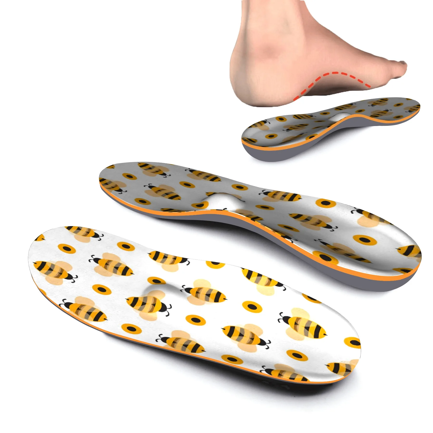Flat Feet Arch Metatarsal Support Orthopedic Anti-Slippery Insoles Women Heel Pain Plantar Fasciitis Orthotics Sneakers Inserts
Flat Feet Arch Metatarsal Support Orthopedic Anti-Slippery Insoles Women Heel Pain Plantar Fasciitis Orthotics Sneakers Inserts
