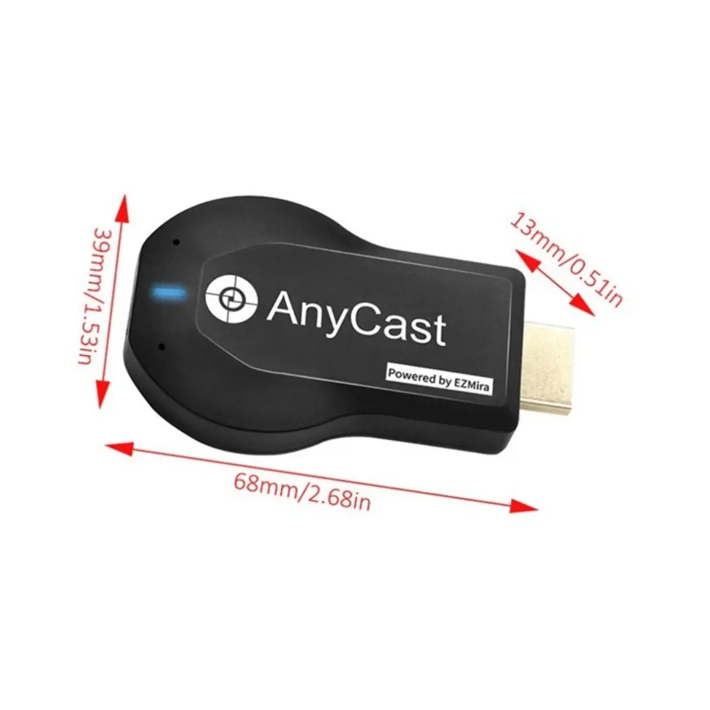 TV Stick 1080P Wireless Wifi Display TV Dongle Receiver for Anycast M2 Plus for Airplay 1080P HDMI TV Stick for DLNA Miracast
TV Stick 1080P Wireless Wifi Display TV Dongle Receiver for Anycast M2 Plus for Airplay 1080P HDMI TV Stick for DLNA Miracast
