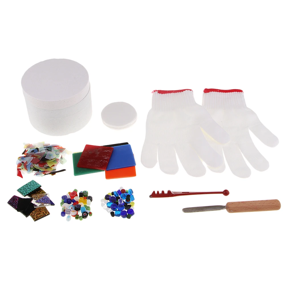 10pcs/Set Microwave Kiln Kit Glass Fusing Kit DIY Fusing Jewellery Pieces and Embellishments
10pcs/Set Microwave Kiln Kit Glass Fusing Kit DIY Fusing Jewellery Pieces and Embellishments