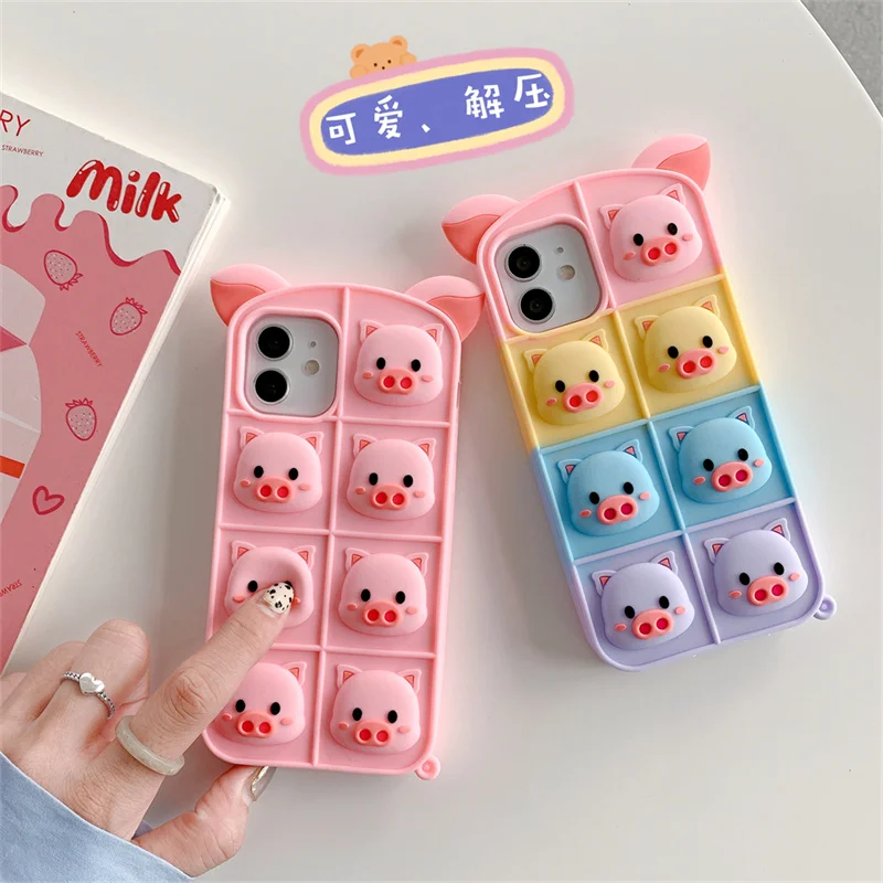 Super Cute Cartoon Pig Rainbow Phone Case For iPhone 11 12 13 Pro XS Max Mini X XR 7 8 Plus SE Kawaii Soft Silicone Back Cover 
Super Cute Cartoon Pig Rainbow Phone Case For iPhone 11 12 13 Pro XS Max Mini X XR 7 8 Plus SE Kawaii Soft Silicone Back Cover