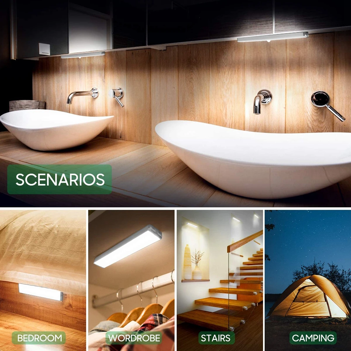 Motion Sensor Wireless LED Night Lights Bedroom Decor Light Detector Wall Decorative Lamp Staircase Closet Room Aisle Lighting
Motion Sensor Wireless LED Night Lights Bedroom Decor Light Detector Wall Decorative Lamp Staircase Closet Room Aisle Lighting