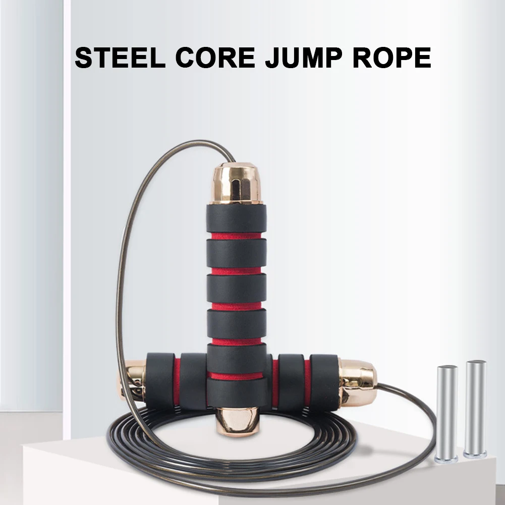 Speed Skipping Rope Tangle-Free with Bearings Adjustable Length Foam Grip for Speed Training Fitness Gym Jump Ropes
Speed Skipping Rope Tangle-Free with Bearings Adjustable Length Foam Grip for Speed Training Fitness Gym Jump Ropes