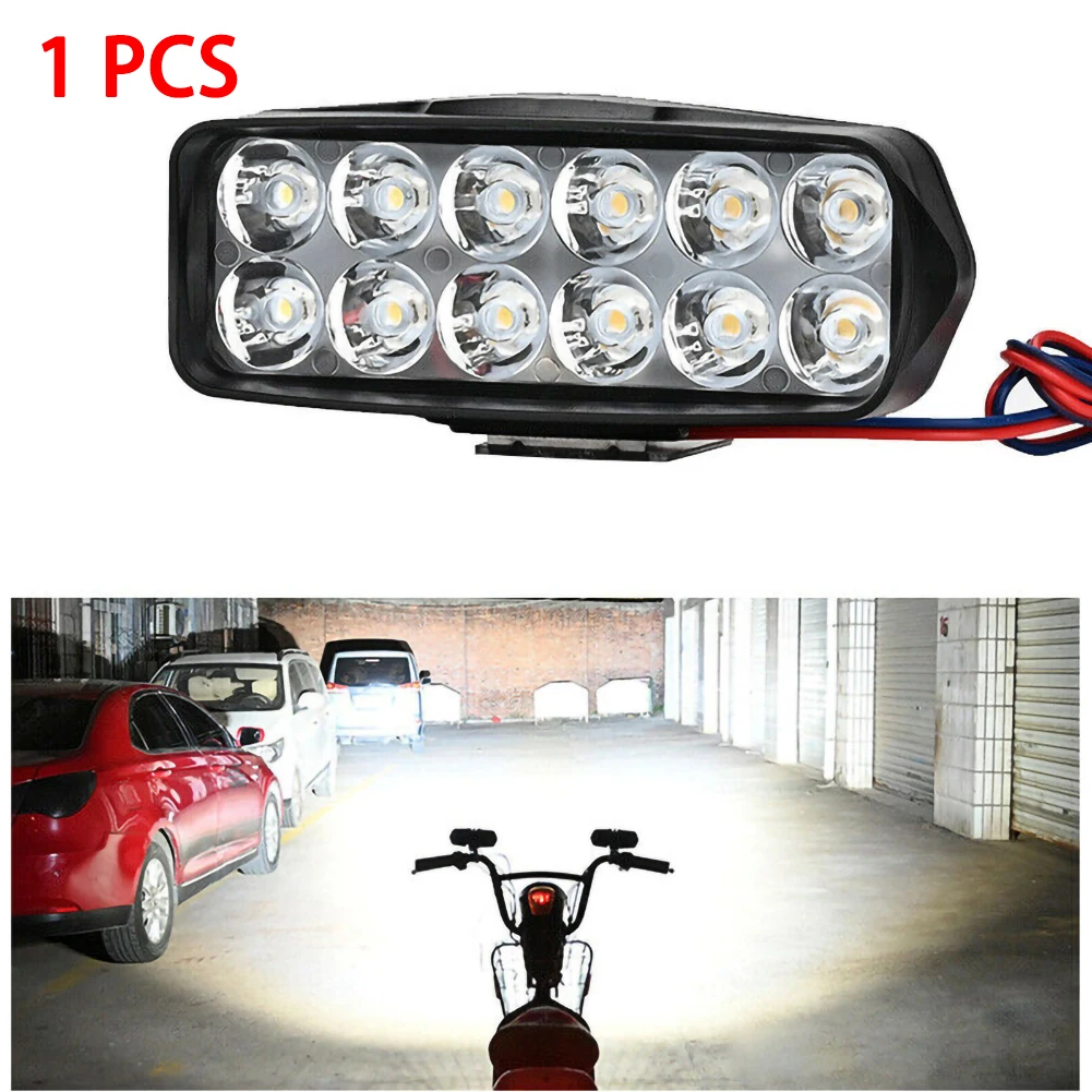 1/2PCS 18W Motorcycle 12 LED 1800LM External Lights Headlight Spot Fog Lamp Black Waterproof Motorcycle 12 LED External Lights
1/2PCS 18W Motorcycle 12 LED 1800LM External Lights Headlight Spot Fog Lamp Black Waterproof Motorcycle 12 LED External Lights