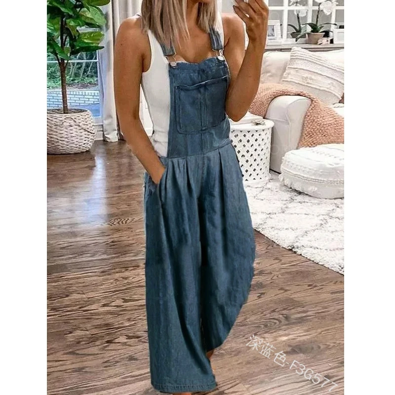 Strappy Wide-leg Jeans Women Plus Size Summer Fashion Loose Casual High Waist Thin Jeans for Women Lugentolo
Strappy Wide-leg Jeans Women Plus Size Summer Fashion Loose Casual High Waist Thin Jeans for Women Lugentolo
