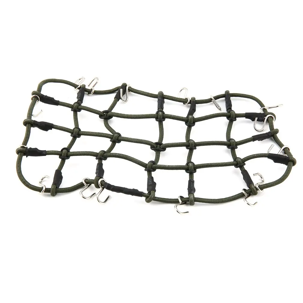 T-Power Roof Rack Luggage Net Carrier Mesh Cover with Hook for 1/10 Crawler RC Car CC01 AXIAL SCX10 RC4WD D90 | Игрушки и хобби
