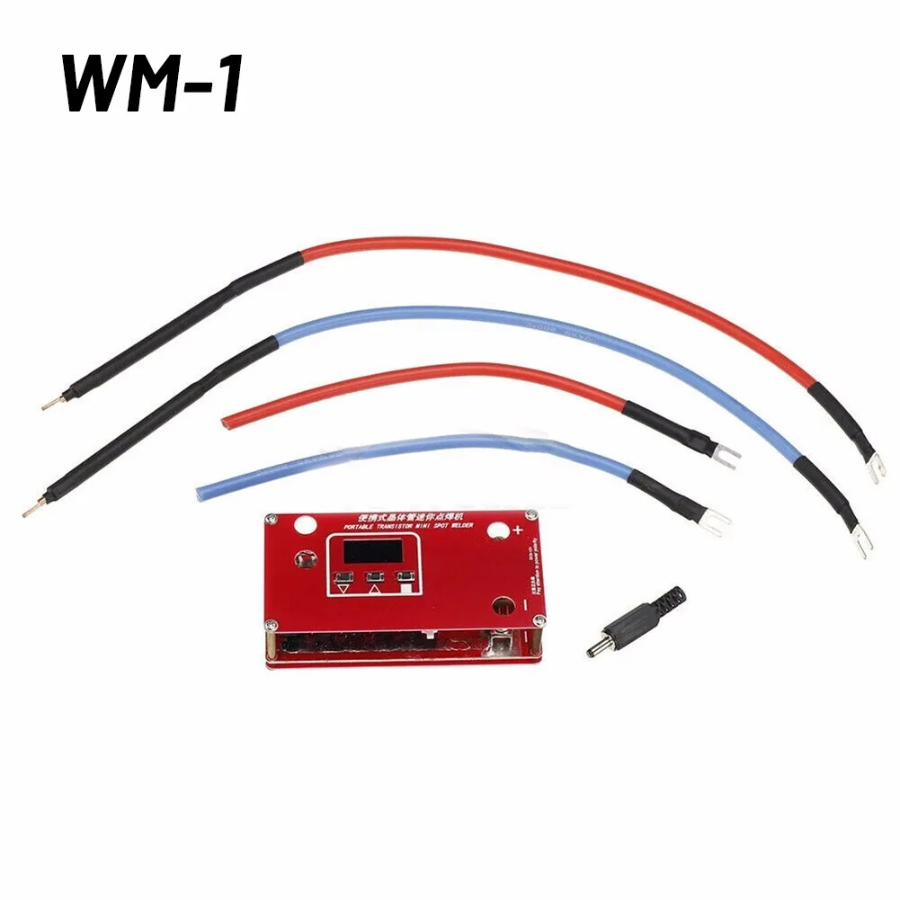 Portable Transistor Mini Spot Welding Welder Machine LCD Display DIY DC 12V Controller Welding Pen Power Input Line Heat-Shrink
Portable Transistor Mini Spot Welding Welder Machine LCD Display DIY DC 12V Controller Welding Pen Power Input Line Heat-Shrink