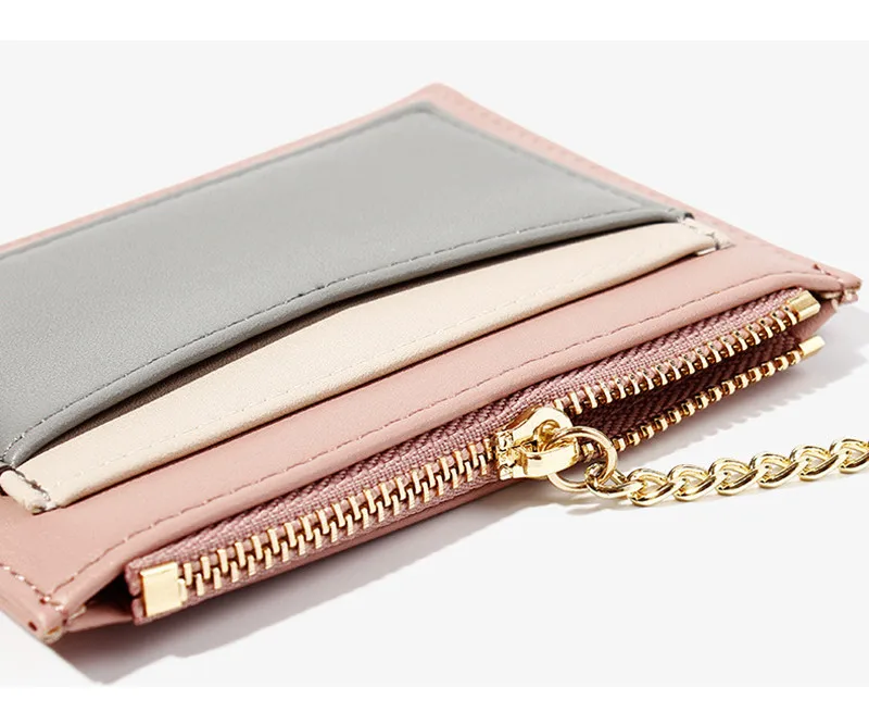 Bycobecy Women's New Pu Zero Wallet Fashion Splicing Key Multi Card Zipper Card Bag Multi Function Mini Wallet
Bycobecy Women's New Pu Zero Wallet Fashion Splicing Key Multi Card Zipper Card Bag Multi Function Mini Wallet