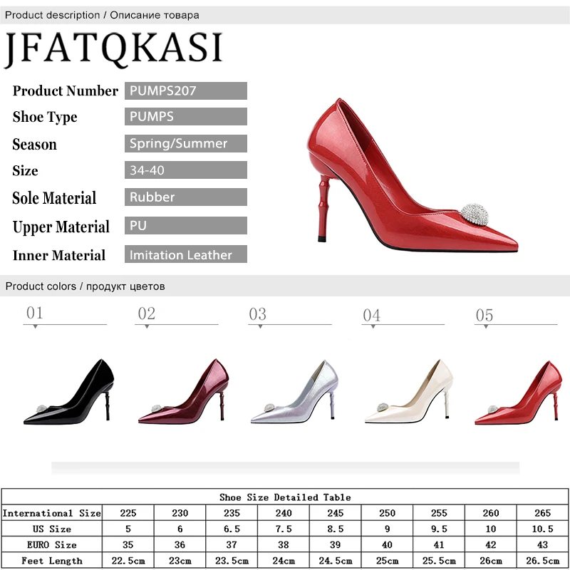 Women High Heels Summer Single Shoes Pointed Rhinestone Party Woman Pumps Fashion Ladies Mature Shoes Plus Size 2020 New Style
Women High Heels Summer Single Shoes Pointed Rhinestone Party Woman Pumps Fashion Ladies Mature Shoes Plus Size 2020 New Style