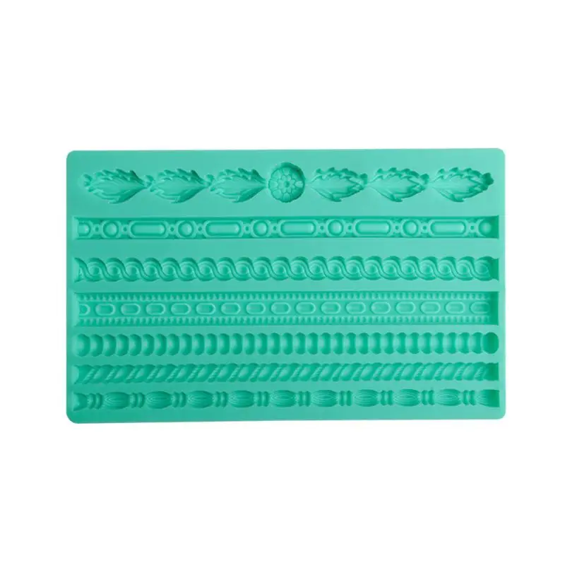 3D Knit Rope Silicone Pearl Shell Fried Dough Twist Fondant Mould Cake Border Decor Kitchen Accessories
3D Knit Rope Silicone Pearl Shell Fried Dough Twist Fondant Mould Cake Border Decor Kitchen Accessories