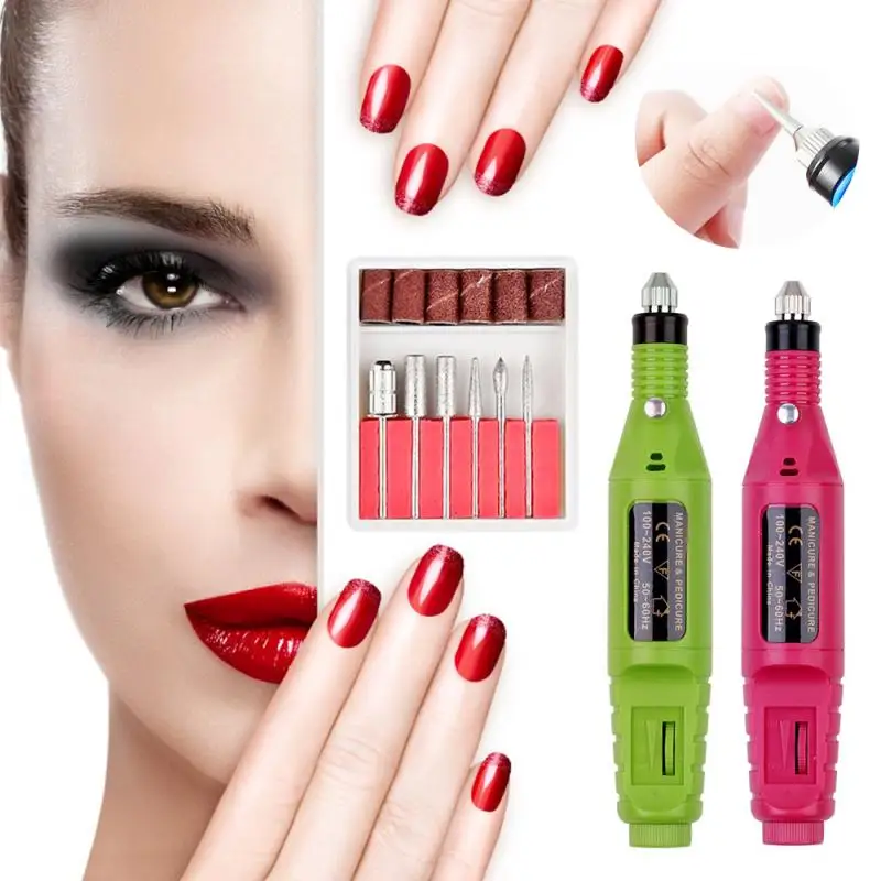 USB Charging Electric Nail Drill Machine Polish Grinding Nail Art Manicure Tool Polisher Ceramic Nail File Nail Drill Equipment
USB Charging Electric Nail Drill Machine Polish Grinding Nail Art Manicure Tool Polisher Ceramic Nail File Nail Drill Equipment