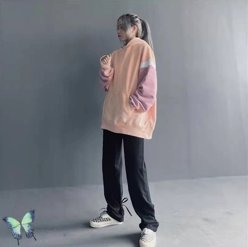 Autumn Winter Cav Empt Pink Orange Splicing Hoodies Men Women High Quality Cotton Pullover CAV EMPT Casual Pocket Hoody
Autumn Winter Cav Empt Pink Orange Splicing Hoodies Men Women High Quality Cotton Pullover CAV EMPT Casual Pocket Hoody