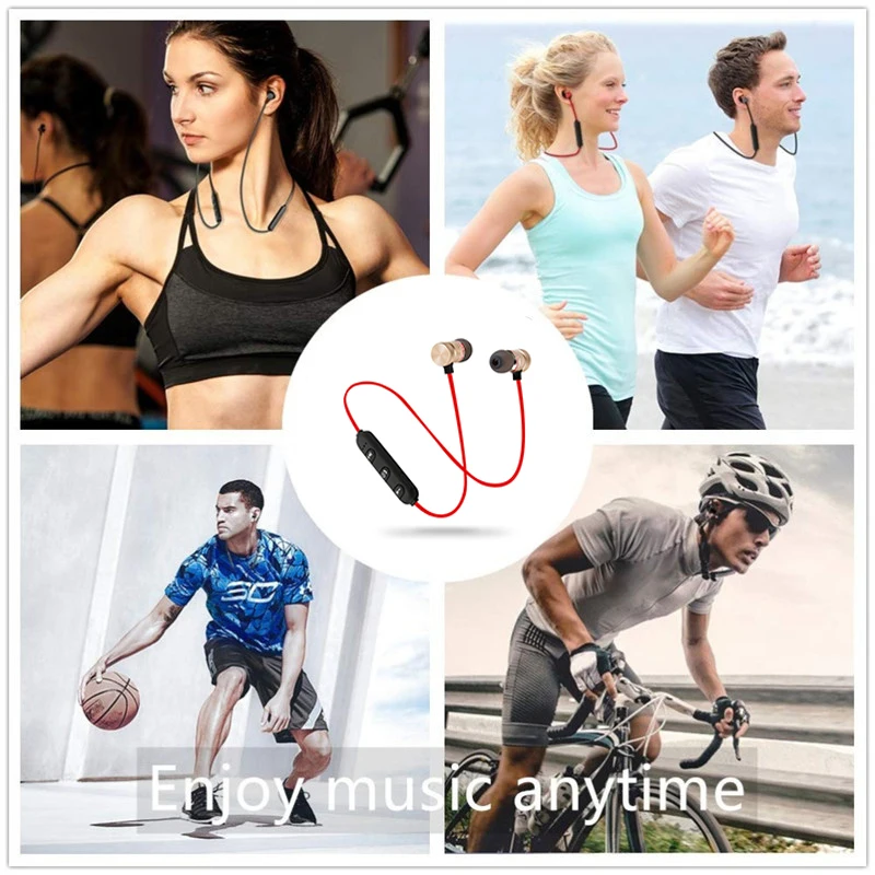 Magnetic Bluetooth Earphone Sports Neckband Magnetic Wireless Gaming Headset Stereo Earbuds Metal Earphones With Mic For IPhone
Magnetic Bluetooth Earphone Sports Neckband Magnetic Wireless Gaming Headset Stereo Earbuds Metal Earphones With Mic For IPhone