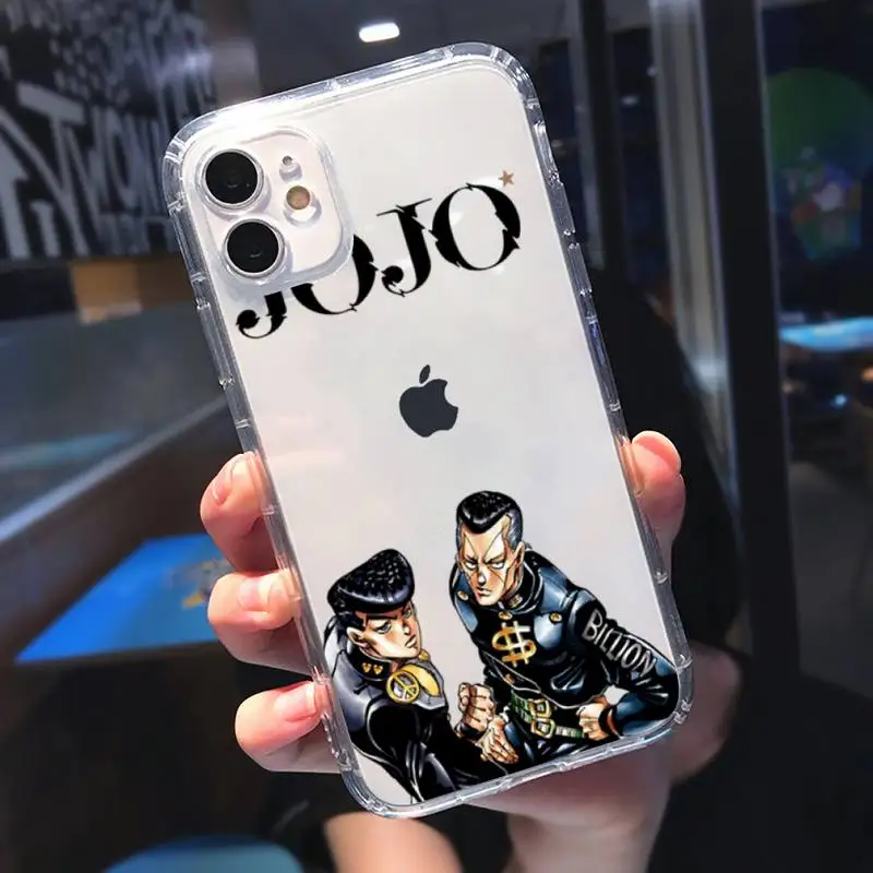 JoJo Bizarre Adventure Phone Case Transparent for Clear iPhone 11 12 8 7 6 6S Plus X 5S SE 2020 XR mini pro XS MAX
JoJo Bizarre Adventure Phone Case Transparent for Clear iPhone 11 12 8 7 6 6S Plus X 5S SE 2020 XR mini pro XS MAX