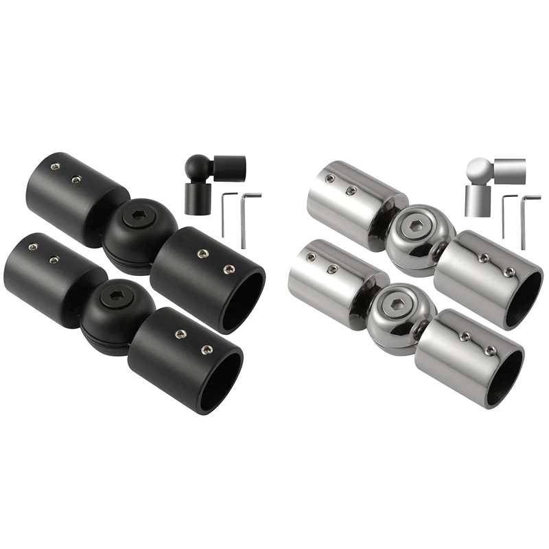Hinged Elbow Connector Curtain Rod Corner Connector Elbow Connector for Bay Window Curtain Rods, (Set of 2)
Hinged Elbow Connector Curtain Rod Corner Connector Elbow Connector for Bay Window Curtain Rods, (Set of 2)