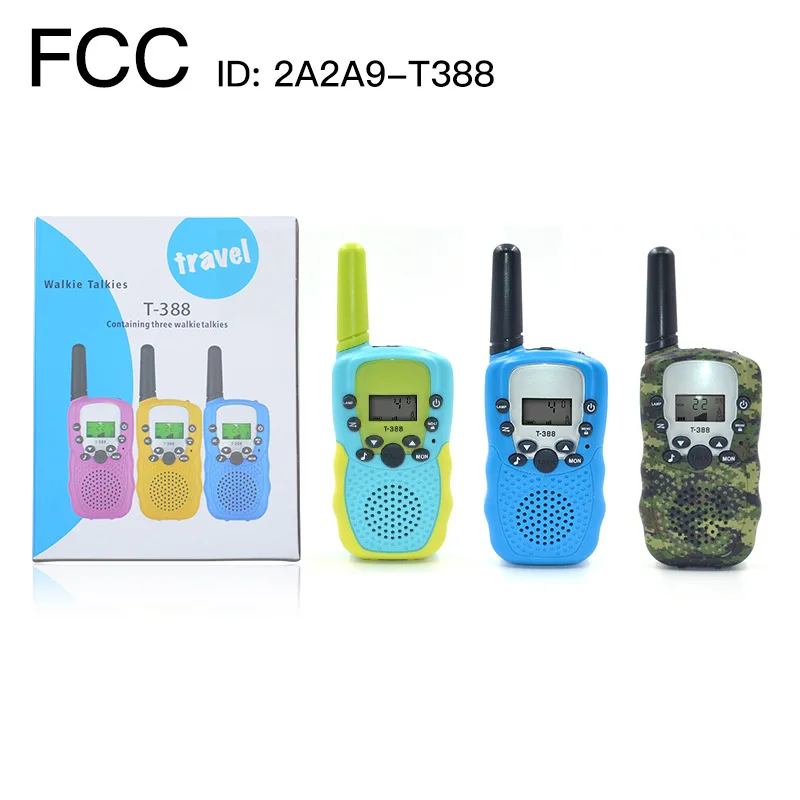 Children's Toy Walkie Talkie Outdoor Sports Multi Kinetic Energy T388 Children's Walkie Talkie Handheld Wireless 3000m Distance
Children's Toy Walkie Talkie Outdoor Sports Multi Kinetic Energy T388 Children's Walkie Talkie Handheld Wireless 3000m Distance