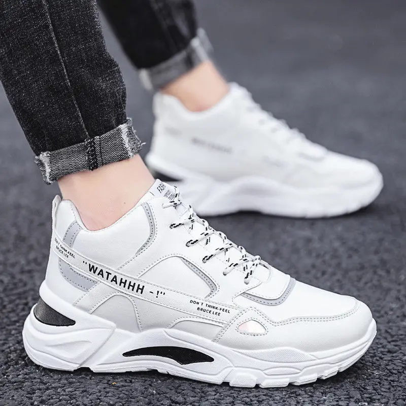 Autumn high help men's shoes Korean version trend men's sneakers teen plus cotton shoes inside the tall father shoes winter
Autumn high help men's shoes Korean version trend men's sneakers teen plus cotton shoes inside the tall father shoes winter