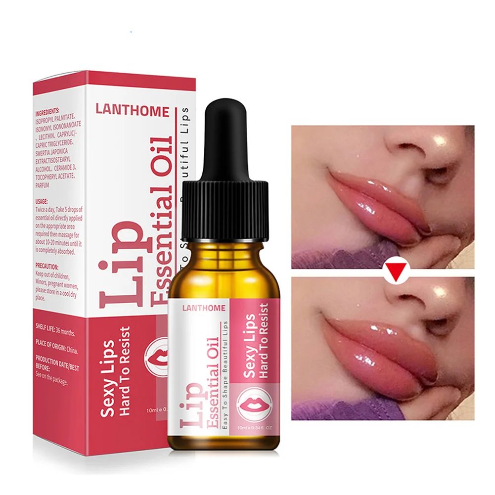 10ml Lip Plumper Oil Essential Oil Repair Lip Lines Dryness Long Lasting Moisturizing Hydrating Lip Care Essence
10ml Lip Plumper Oil Essential Oil Repair Lip Lines Dryness Long Lasting Moisturizing Hydrating Lip Care Essence