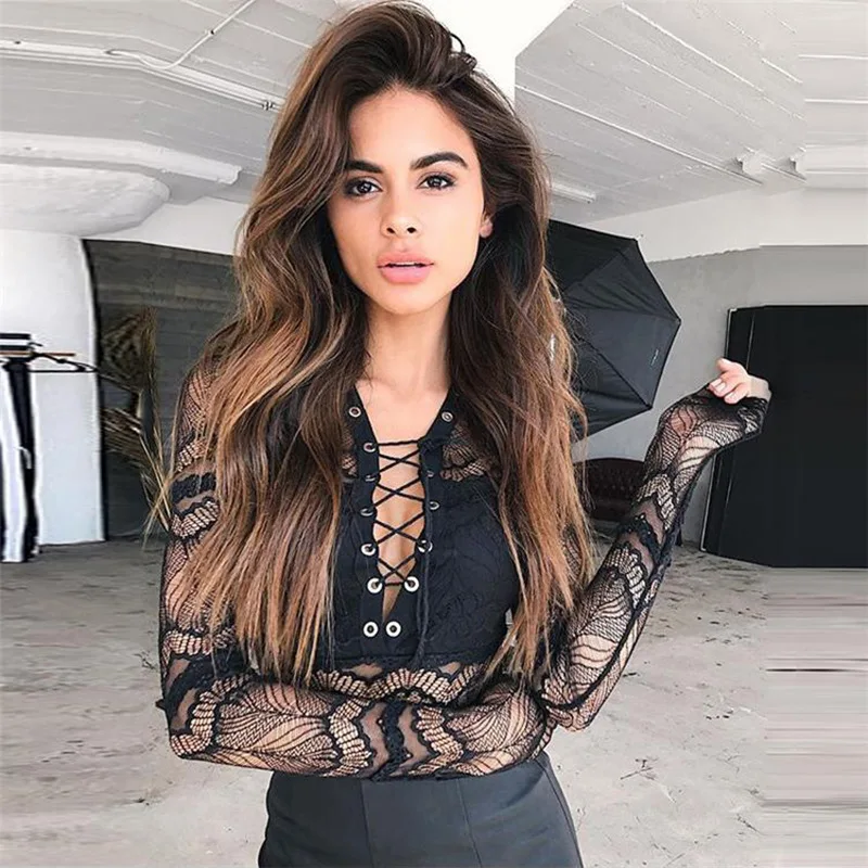 2021 Summer New Women's Dexy Lingerie Drawstring V-Neck Long-Sleeved Lace One-Piece Women High Quality Lingerie
2021 Summer New Women's Dexy Lingerie Drawstring V-Neck Long-Sleeved Lace One-Piece Women High Quality Lingerie