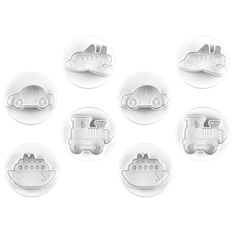 2 Sets/8pcs Cake Molds Spring Baking Die Cake Fondant Baking Molds 
2 Sets/8pcs Cake Molds Spring Baking Die Cake Fondant Baking Molds