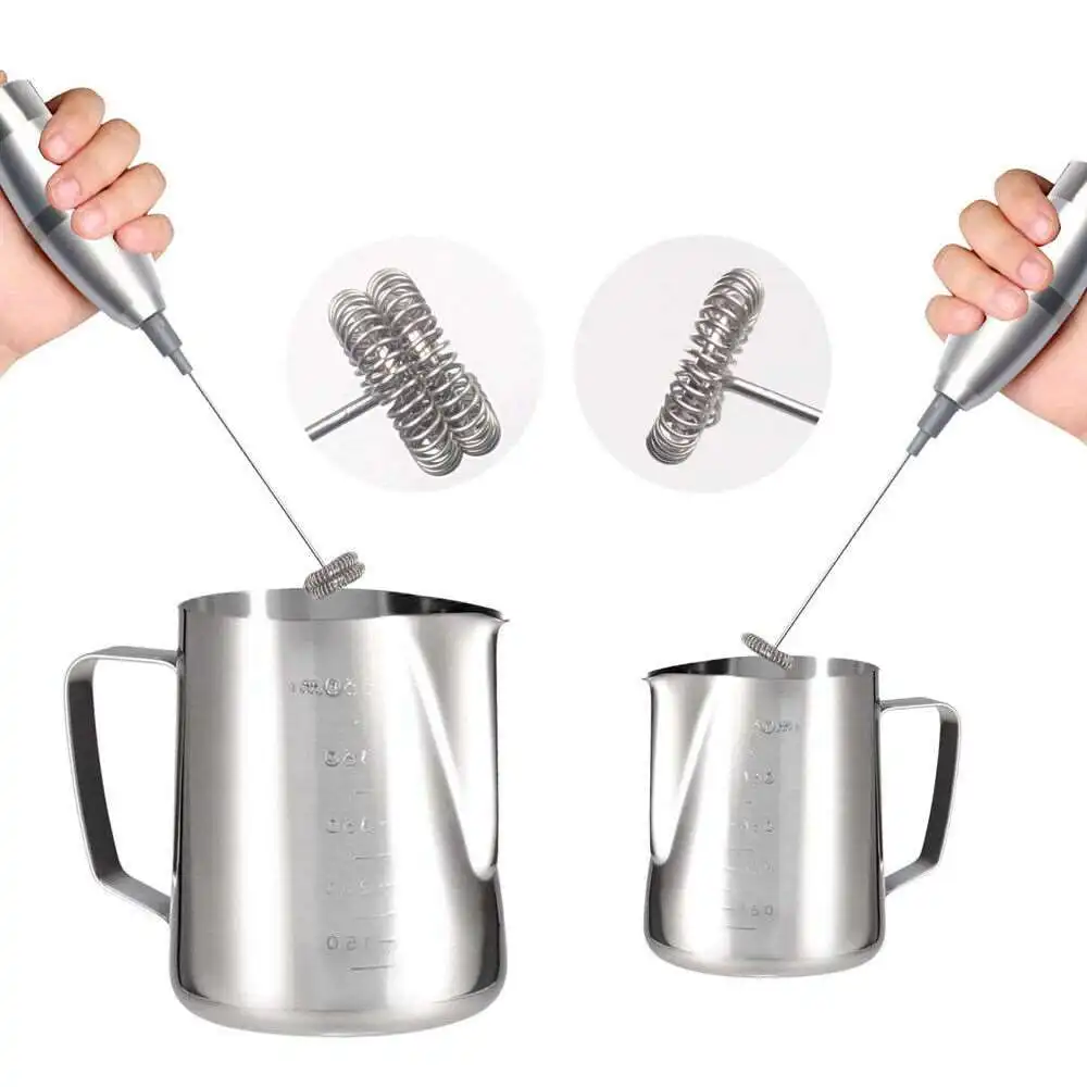 Electric Egg Beater Handheld Portable Coffee Milk Frother for Latte Cappuccino Chocolate Kitchen Cooking Baking Tool
Electric Egg Beater Handheld Portable Coffee Milk Frother for Latte Cappuccino Chocolate Kitchen Cooking Baking Tool