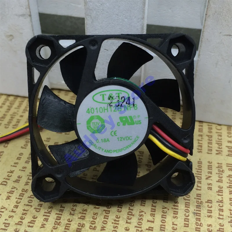 

Оригинальный бесшумный вентилятор охлаждения с двумя шарикоподшипниками 4010, 12 В постоянного тока, 7000 А, Φ, NF8, воздуходувка об/мин