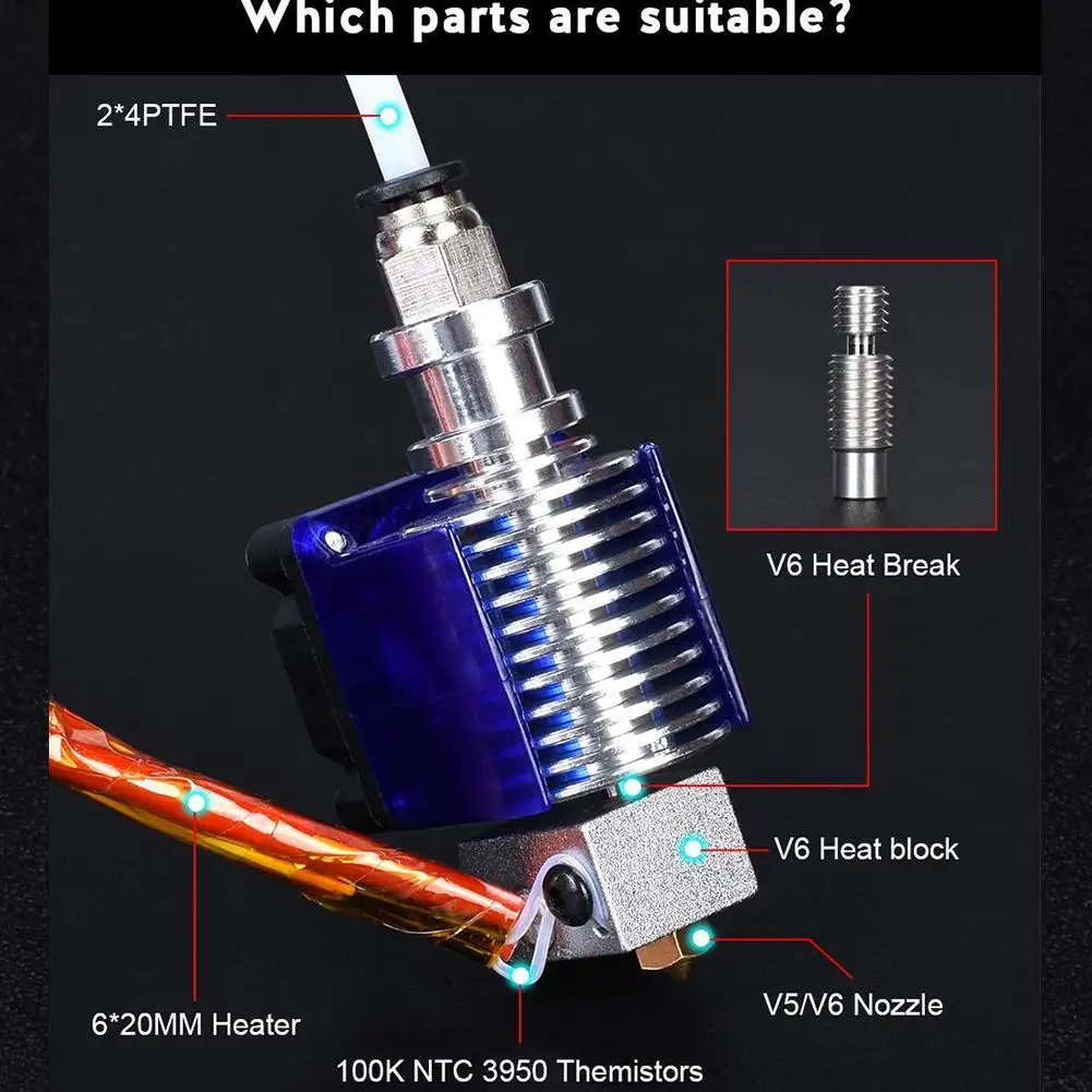3D Printer Accessories High-quality Titanium Alloy Steel Pipe Feeding Pipe 1.75mm Consumables Suitable For E3D V6
3D Printer Accessories High-quality Titanium Alloy Steel Pipe Feeding Pipe 1.75mm Consumables Suitable For E3D V6