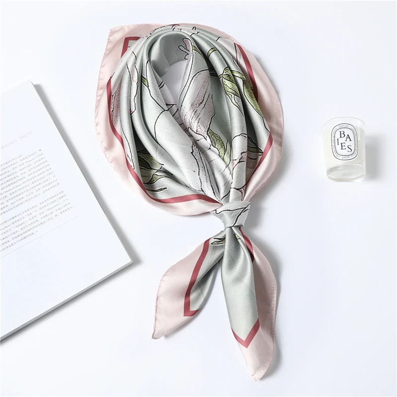 Elegant Silk Scarf Square Shawl Print Women Neck Scarves Wraps Foulard Female Bandana Hair Head Band Kerchief 2021 New
Elegant Silk Scarf Square Shawl Print Women Neck Scarves Wraps Foulard Female Bandana Hair Head Band Kerchief 2021 New