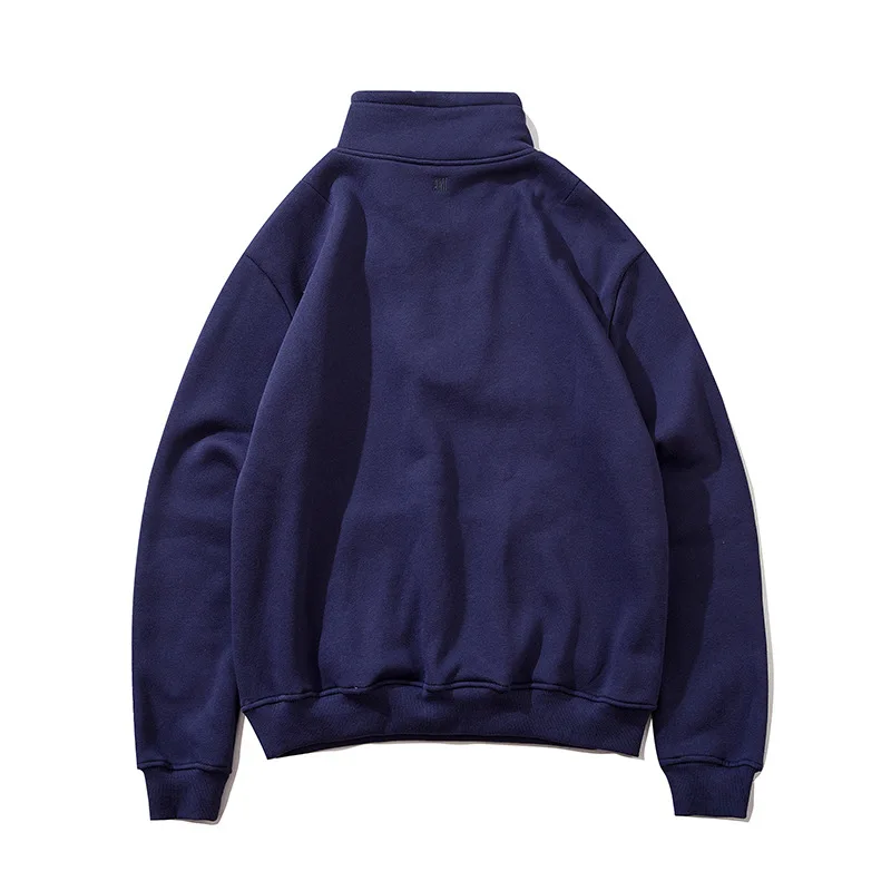 2020 new French love thick style with fleecy shoulder vertical cut half zipper high collar lovers hoodie men clothing
2020 new French love thick style with fleecy shoulder vertical cut half zipper high collar lovers hoodie men clothing