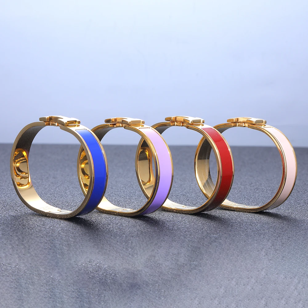 Letter Bangles Wholesale 12mm Stainless Steel Enamel Bracelets Women 17cm Men 19cm Titanium Christmas Gift Jewelry Wholesale
Letter Bangles Wholesale 12mm Stainless Steel Enamel Bracelets Women 17cm Men 19cm Titanium Christmas Gift Jewelry Wholesale