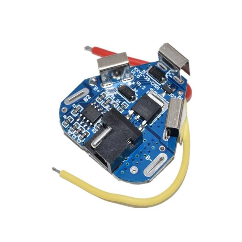 3S 12.6V 6A BMS Li-ion Lithium Battery Protection Board 18650 Power Bank Balancer Battery Equalizer Board for Electric Drill
3S 12.6V 6A BMS Li-ion Lithium Battery Protection Board 18650 Power Bank Balancer Battery Equalizer Board for Electric Drill