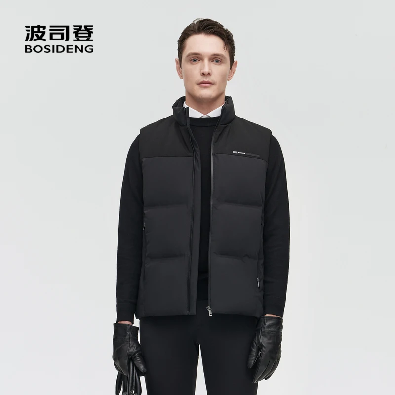 BOSIDENG DOWN VEST FOR MEN winter vest winter thicken waistcoat stand collar warm light high quality B10134101
BOSIDENG DOWN VEST FOR MEN winter vest winter thicken waistcoat stand collar warm light high quality B10134101
