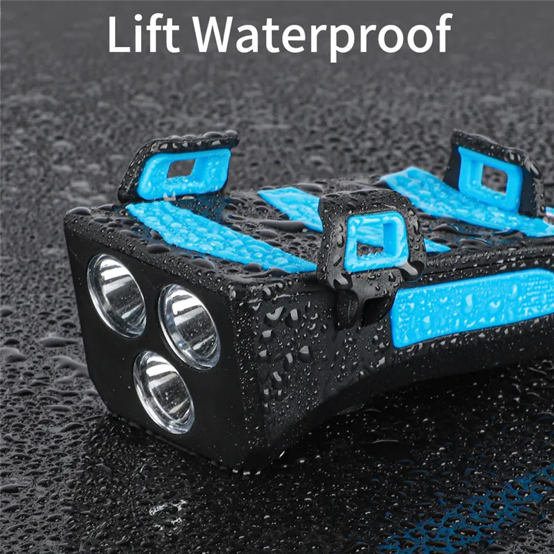 WEST BIKING 4000mAh Bike Light Multifunctional 4 In 1 Bike Accessories Horn Phone Holder Power Bank Cycling Bicycle Flashlight
WEST BIKING 4000mAh Bike Light Multifunctional 4 In 1 Bike Accessories Horn Phone Holder Power Bank Cycling Bicycle Flashlight