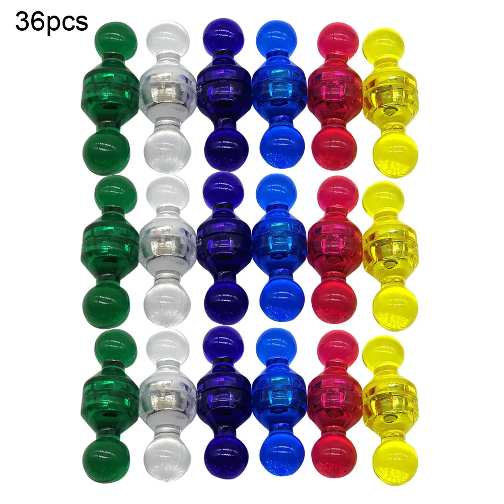 36pcs/set Calendars Thumbtack For Whiteboard Home Office Gift Push Pin Magnet Transparent Acrylic Map Paper Holder Fridge
36pcs/set Calendars Thumbtack For Whiteboard Home Office Gift Push Pin Magnet Transparent Acrylic Map Paper Holder Fridge