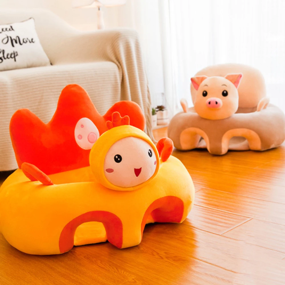 Kids Plush Sofa Support Seat Baby Plush Chair Learning To Sit Anti-fall Seat Cover Toddler Nest Washable Cradle Sofa Chair New
Kids Plush Sofa Support Seat Baby Plush Chair Learning To Sit Anti-fall Seat Cover Toddler Nest Washable Cradle Sofa Chair New