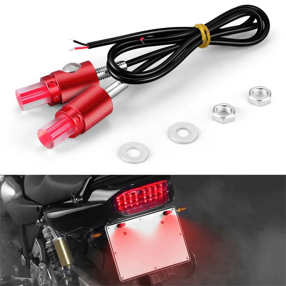 2pcs 12V M6 2 Wires Car License Plate White Lamp Red LED Screw Fit For Car Light Motorcycle Bulb Bolt Lights Equippments
2pcs 12V M6 2 Wires Car License Plate White Lamp Red LED Screw Fit For Car Light Motorcycle Bulb Bolt Lights Equippments